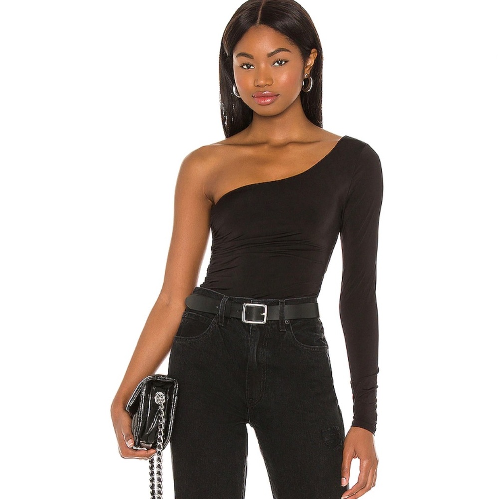 h:ours Leslie Top in Black XS